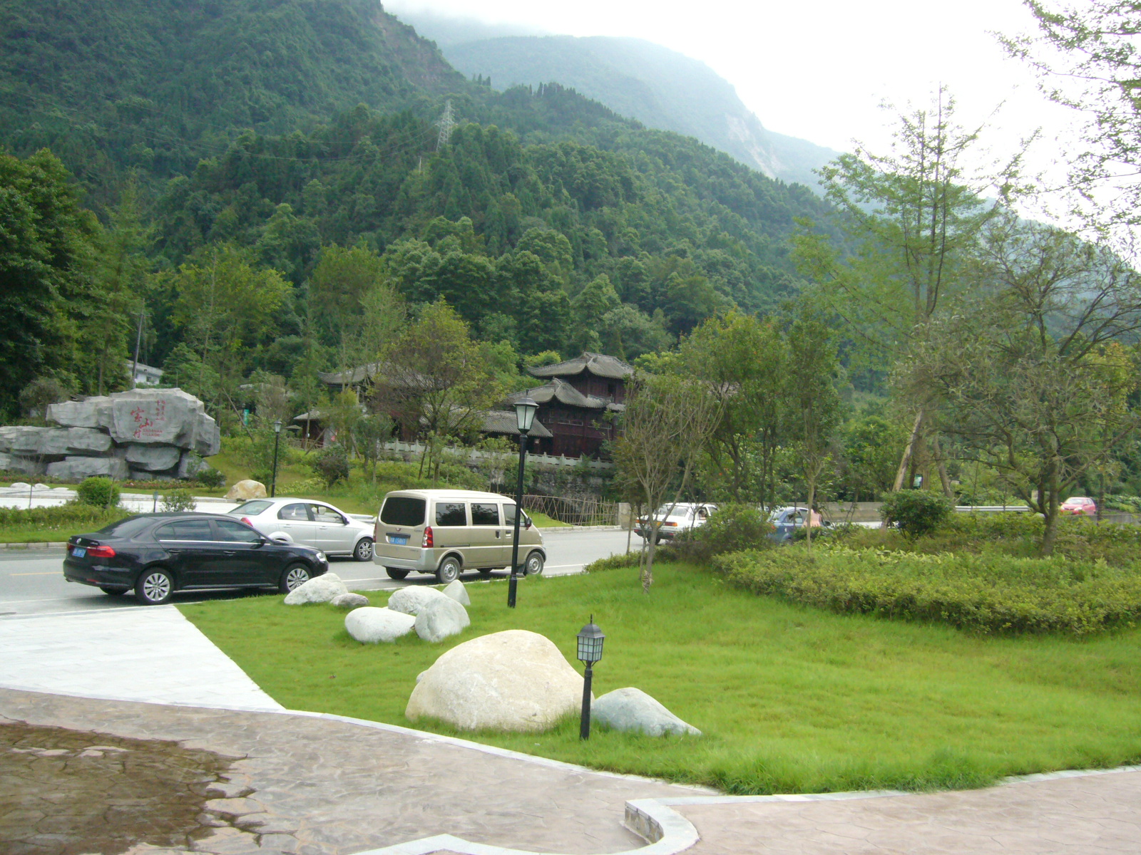 彭州寶山村避暑,白鹿鎮,都江堰兩日遊---成都