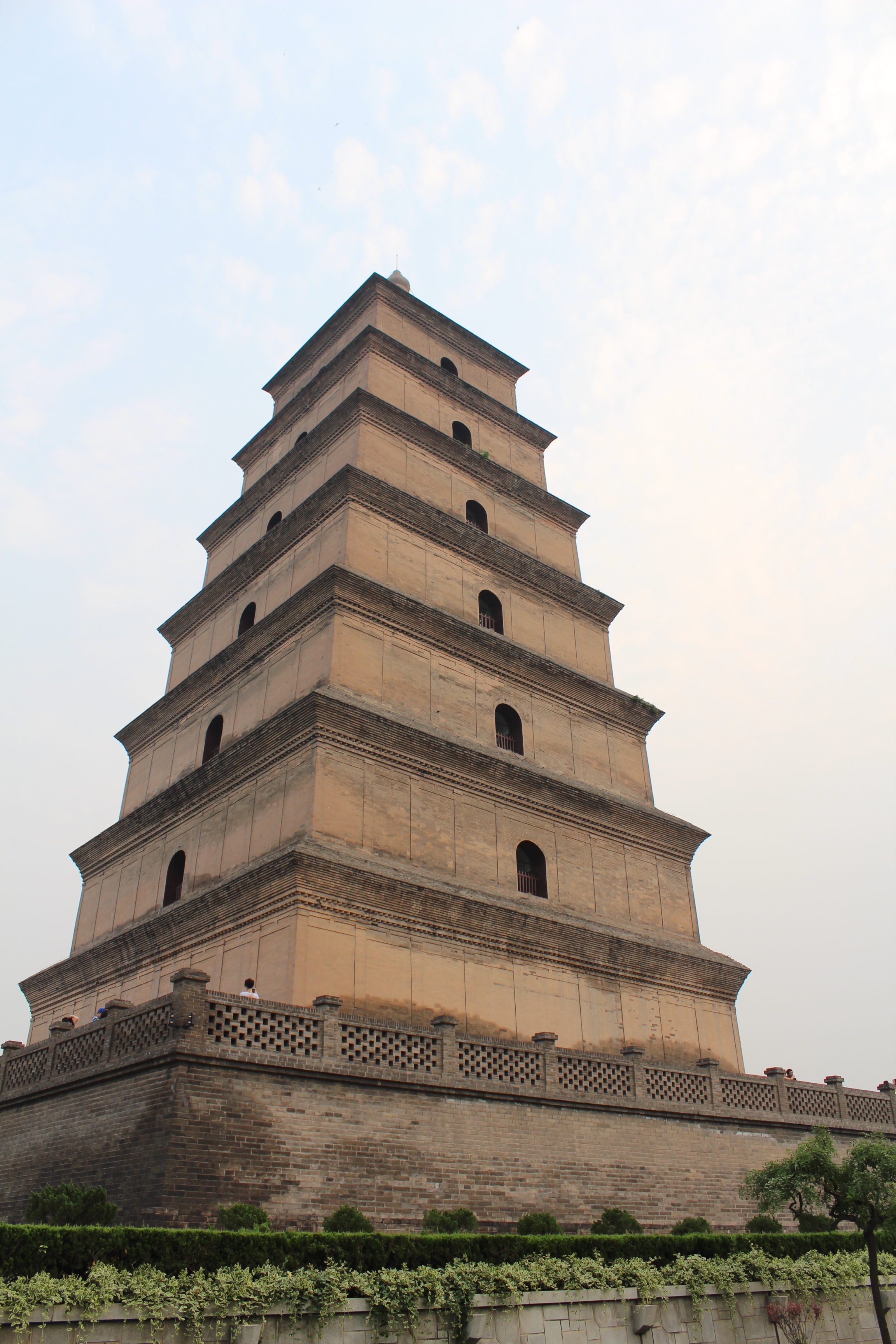 但大雁塔是要从南广场进去的 西安街景 大雁塔(大慈恩寺 南广场