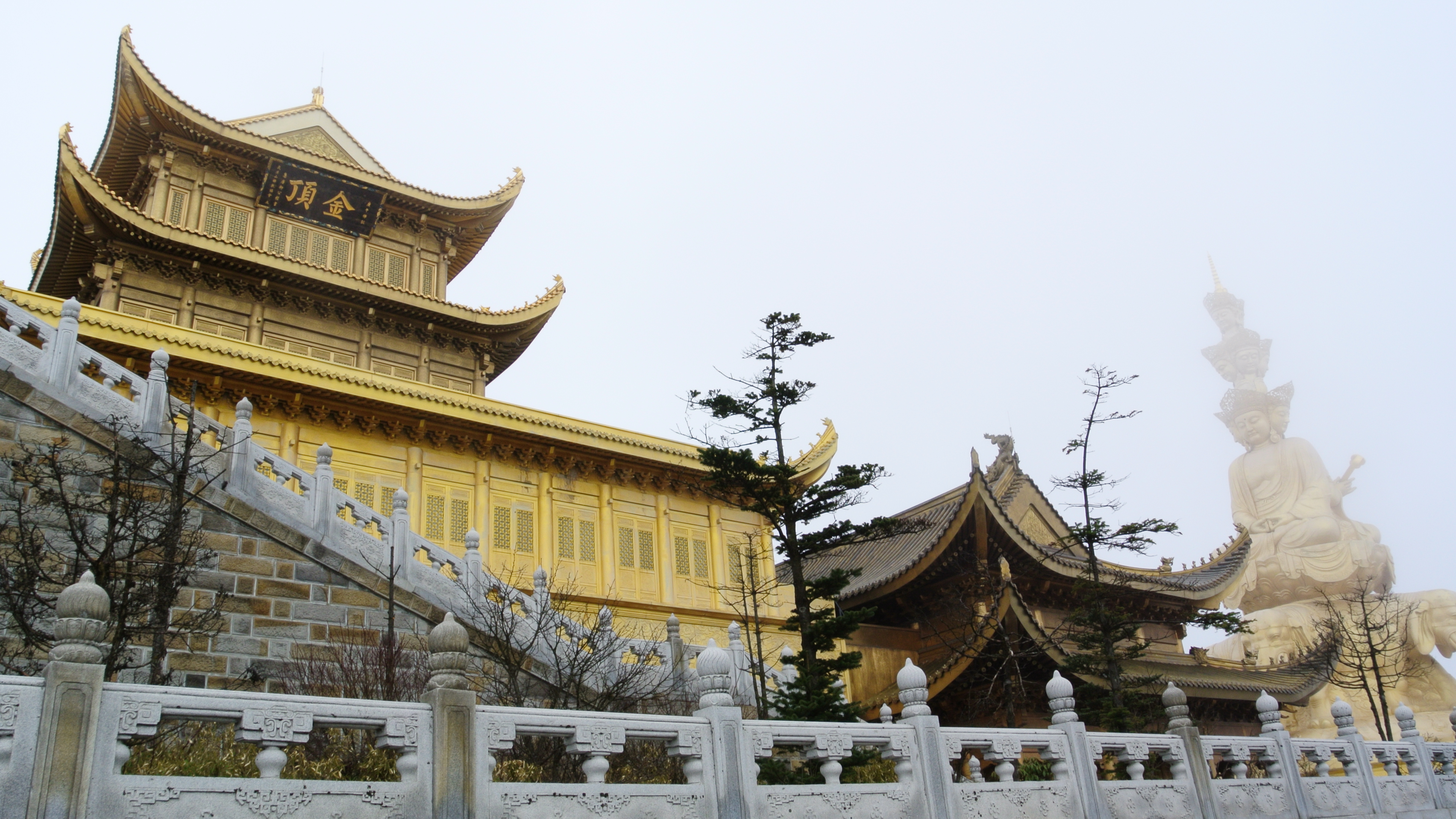 九華山,峨眉山,樂山,佛山之旅