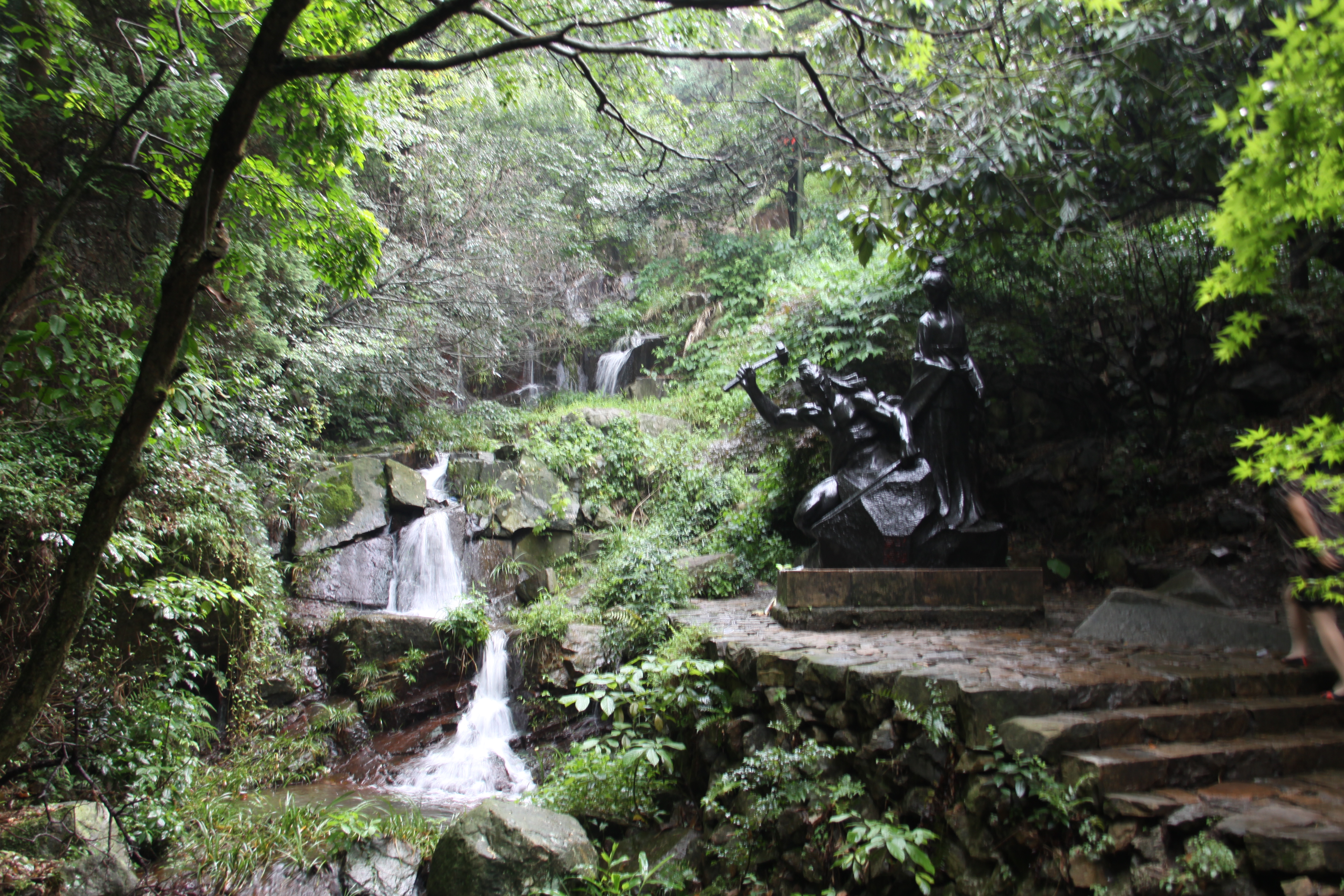 莫干山剑池景区图片