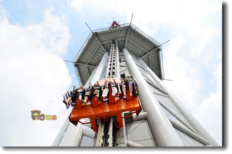 【广州】广州塔-世界最高跳楼机