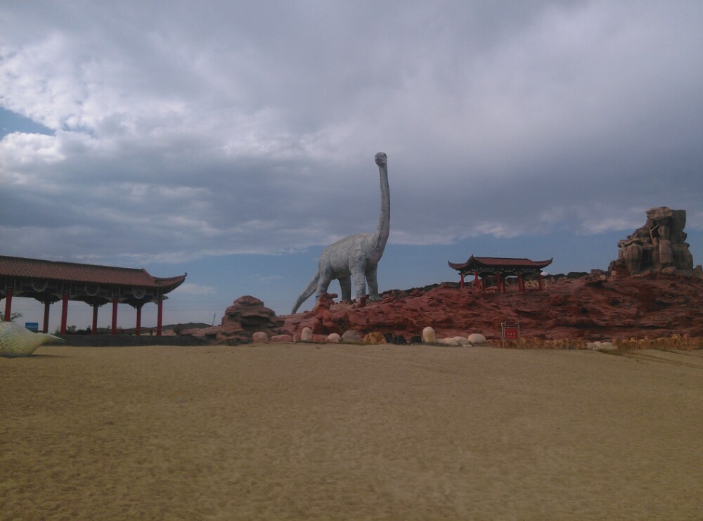 克拉玛依白碱滩白沙滩