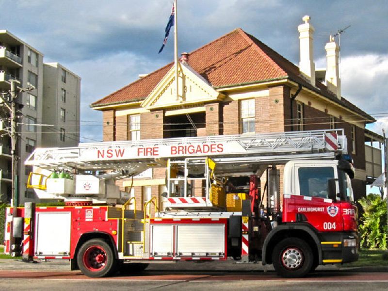 "无法进入参观" 1/ 4 达令赫斯特消防局 darlinghurst fire station