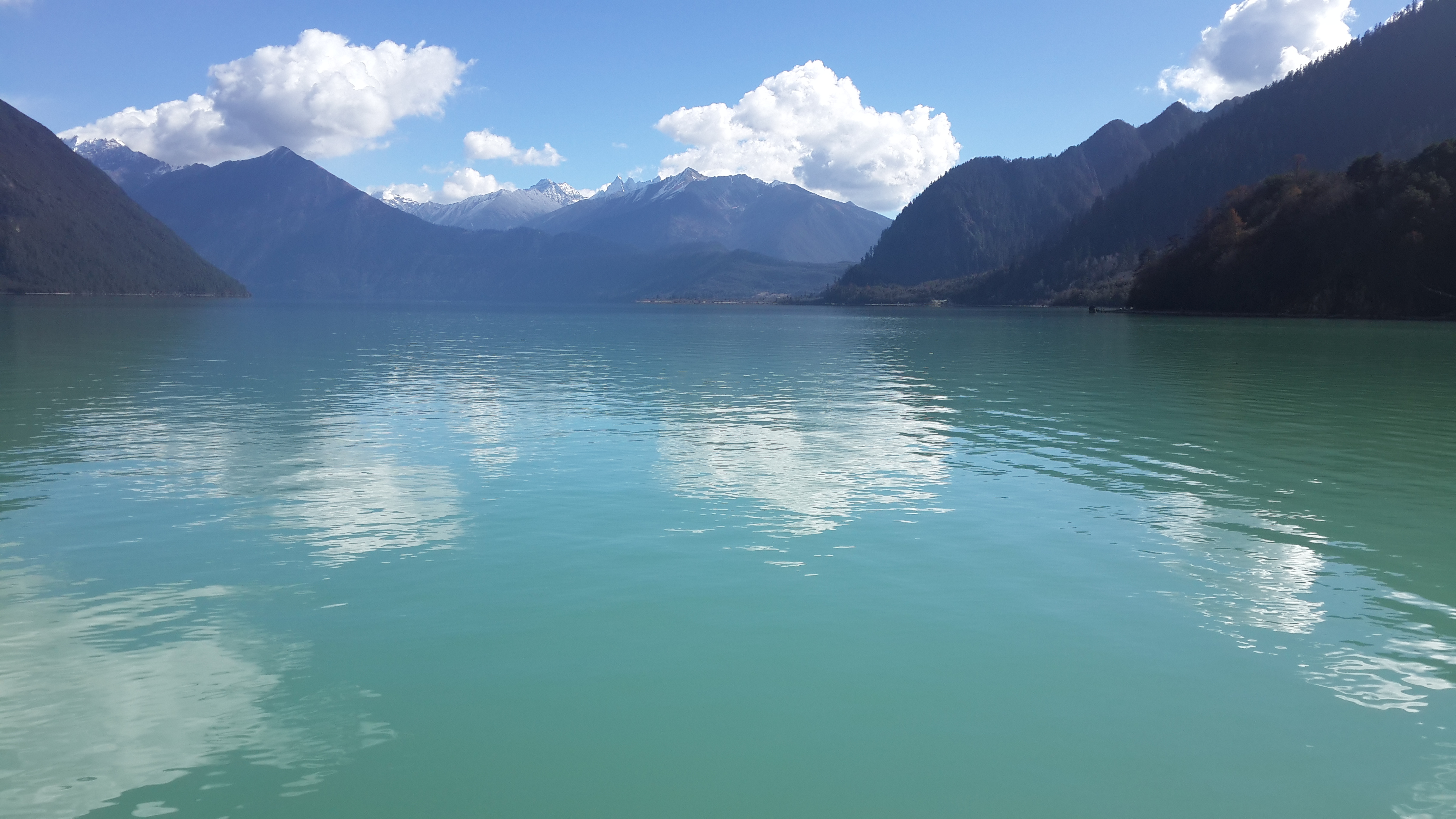 巴松措旅游景点攻略图