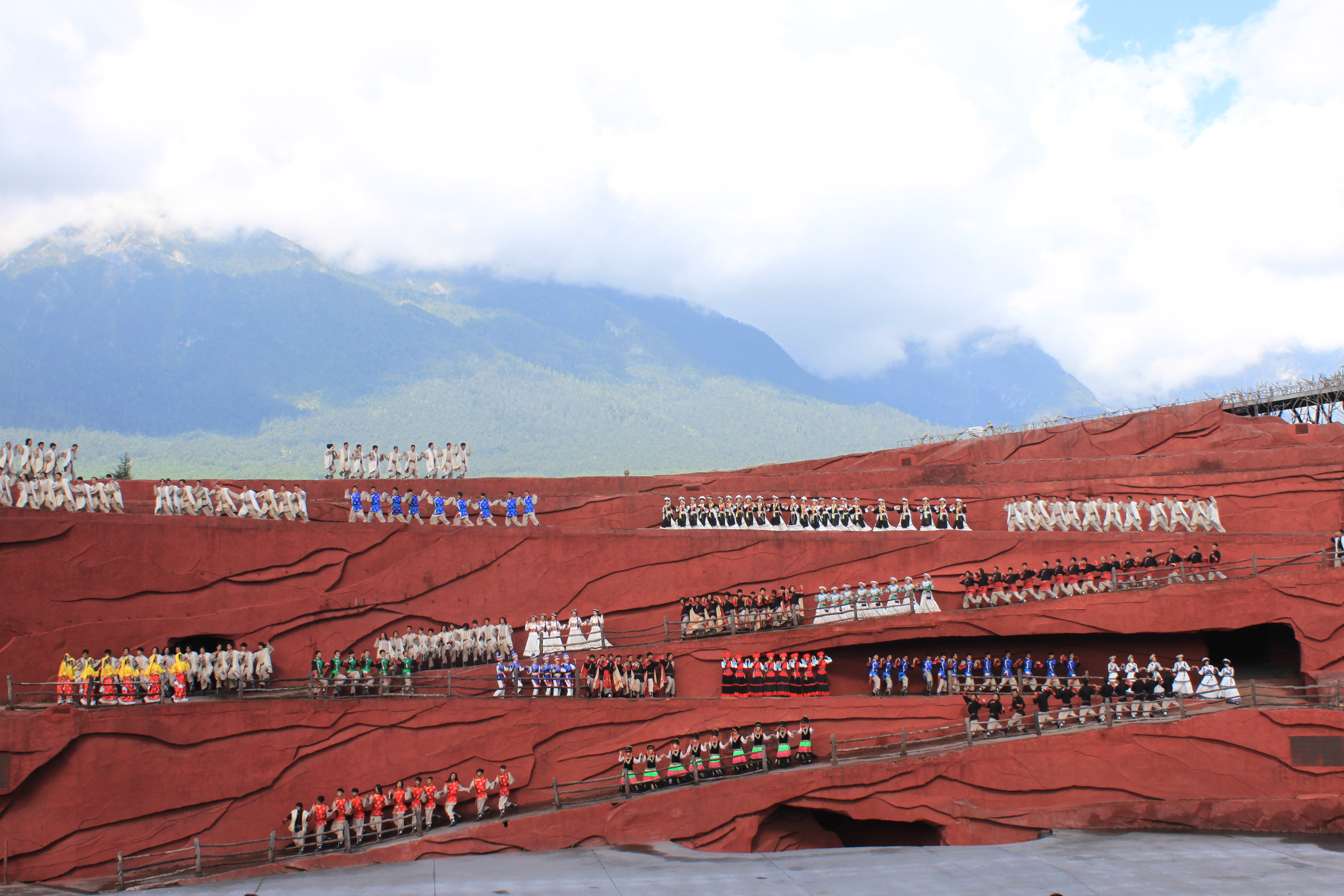 《印象丽江》演出