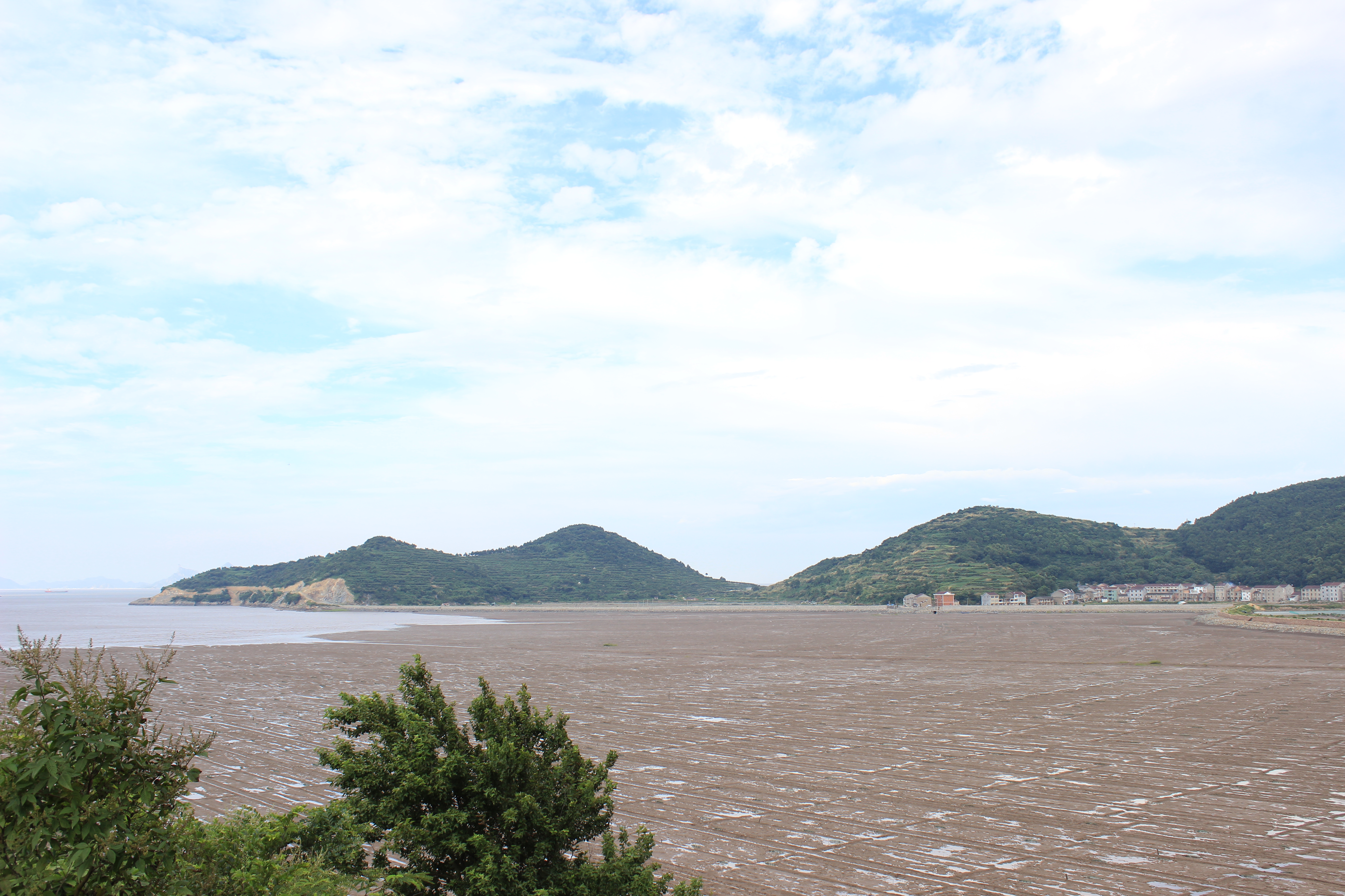 三门健跳草头海滩日出