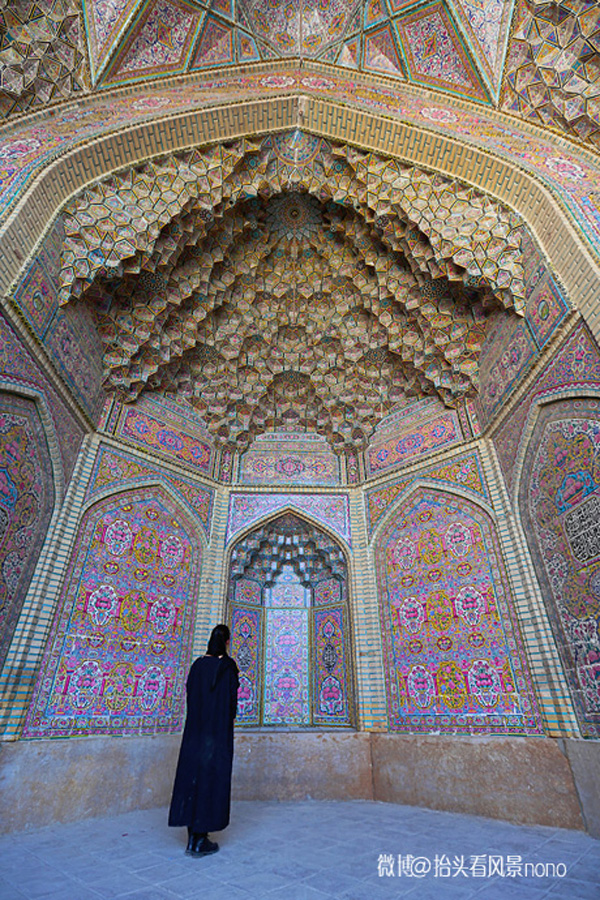 【伊朗】幻境般的粉红清真寺