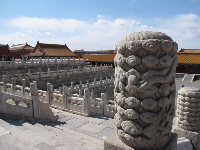 我保存的1958、1971、1980年三张故宫游览图