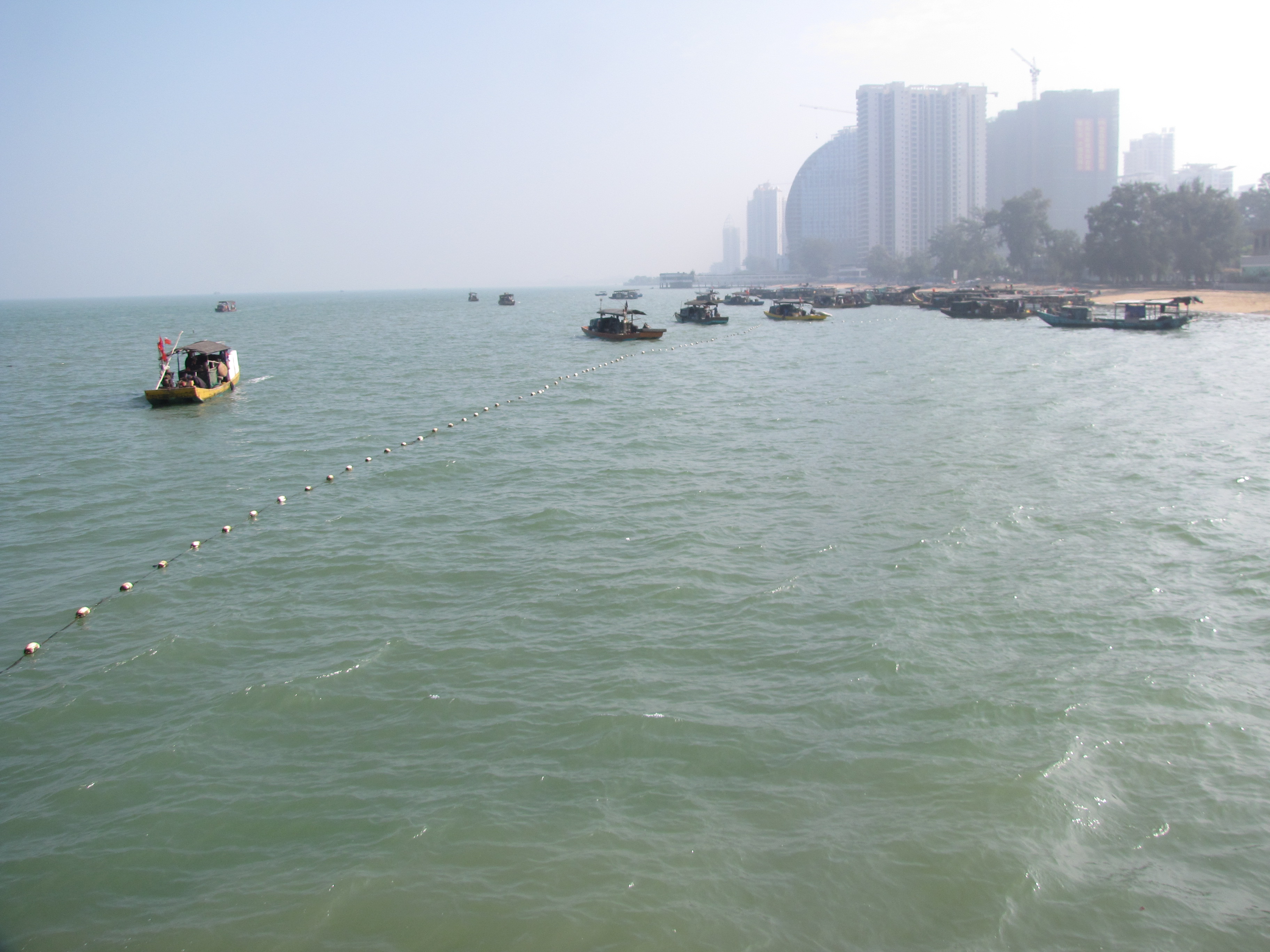 廣西北海市的海濱公園