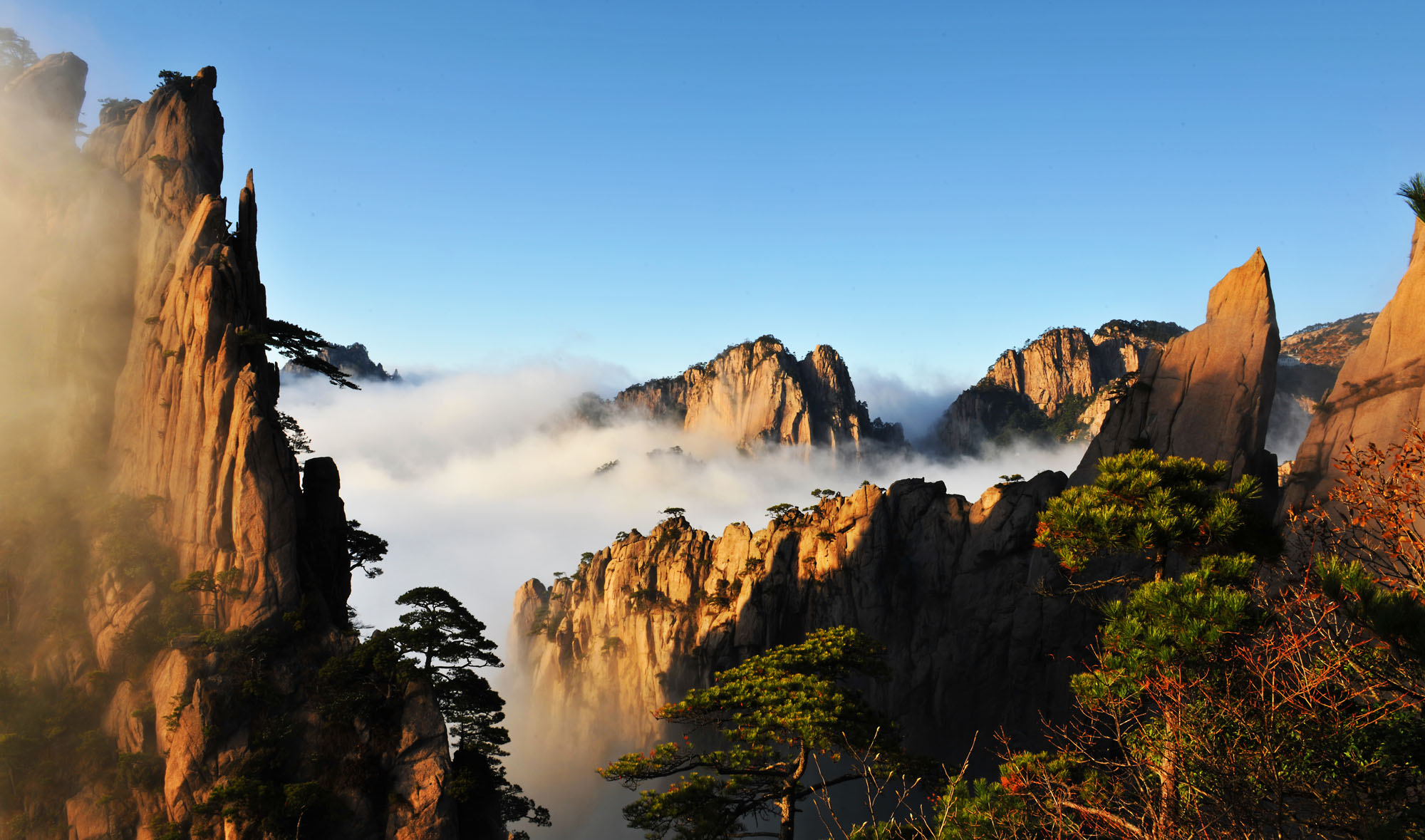 五嶽歸來不看山,黃山歸來不看嶽——