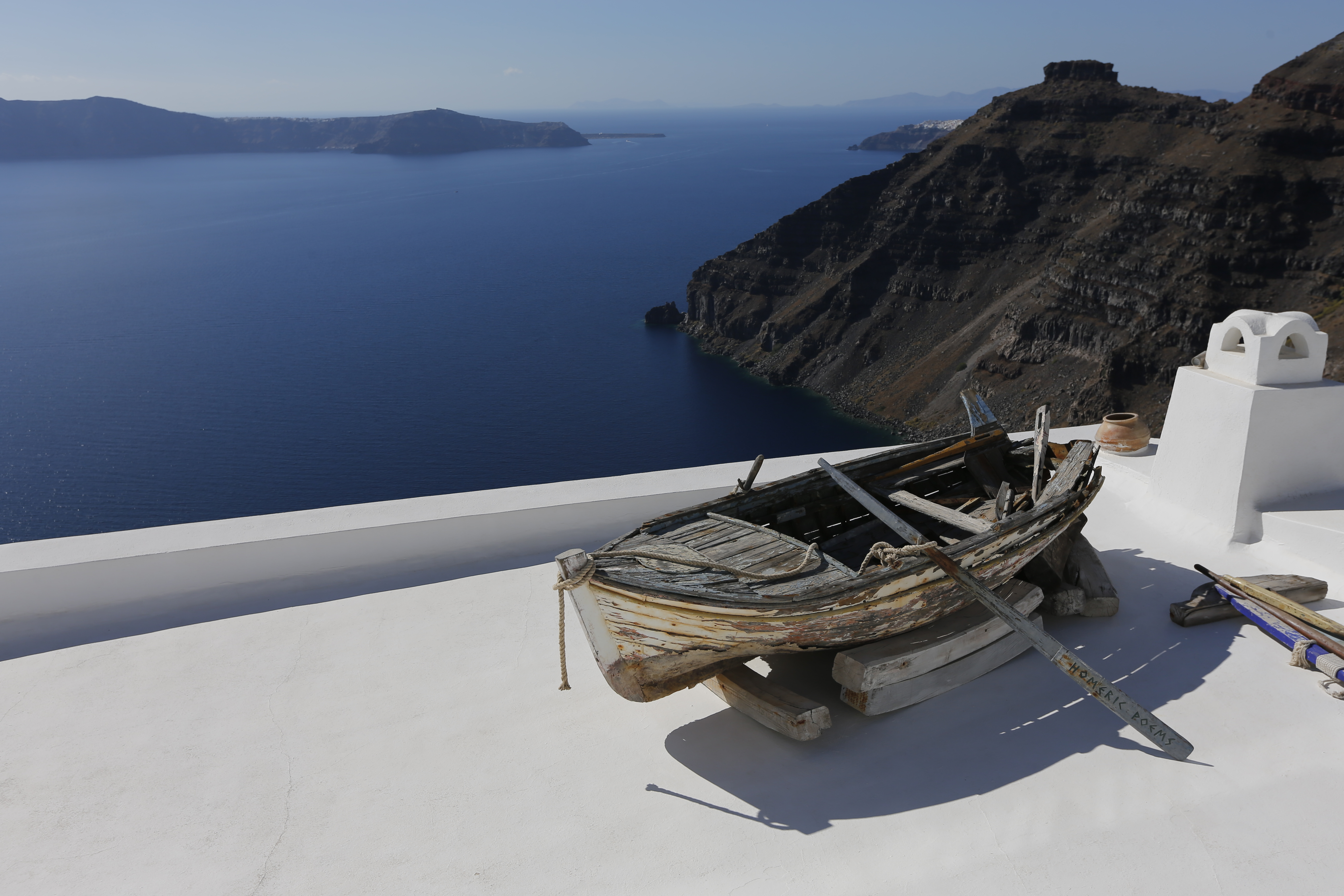 美丽的米克诺斯岛-圣托里尼岛(希腊)