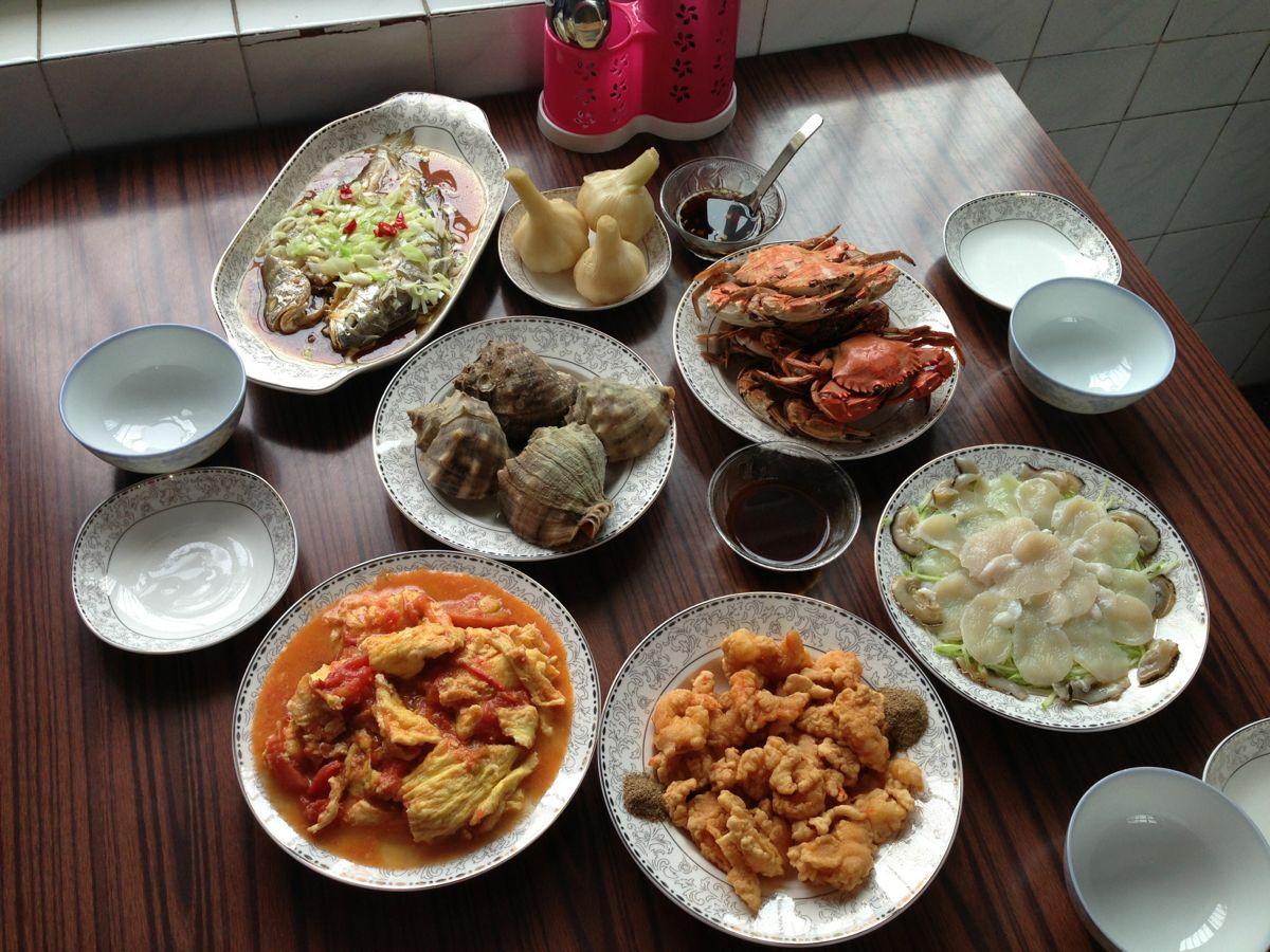                   我们的中午饭.