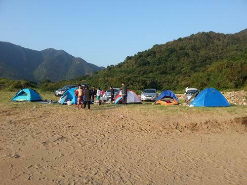 宁波南田岛自助游功略---带着发电机去海边沙滩烧烤露营 - 宁波游记