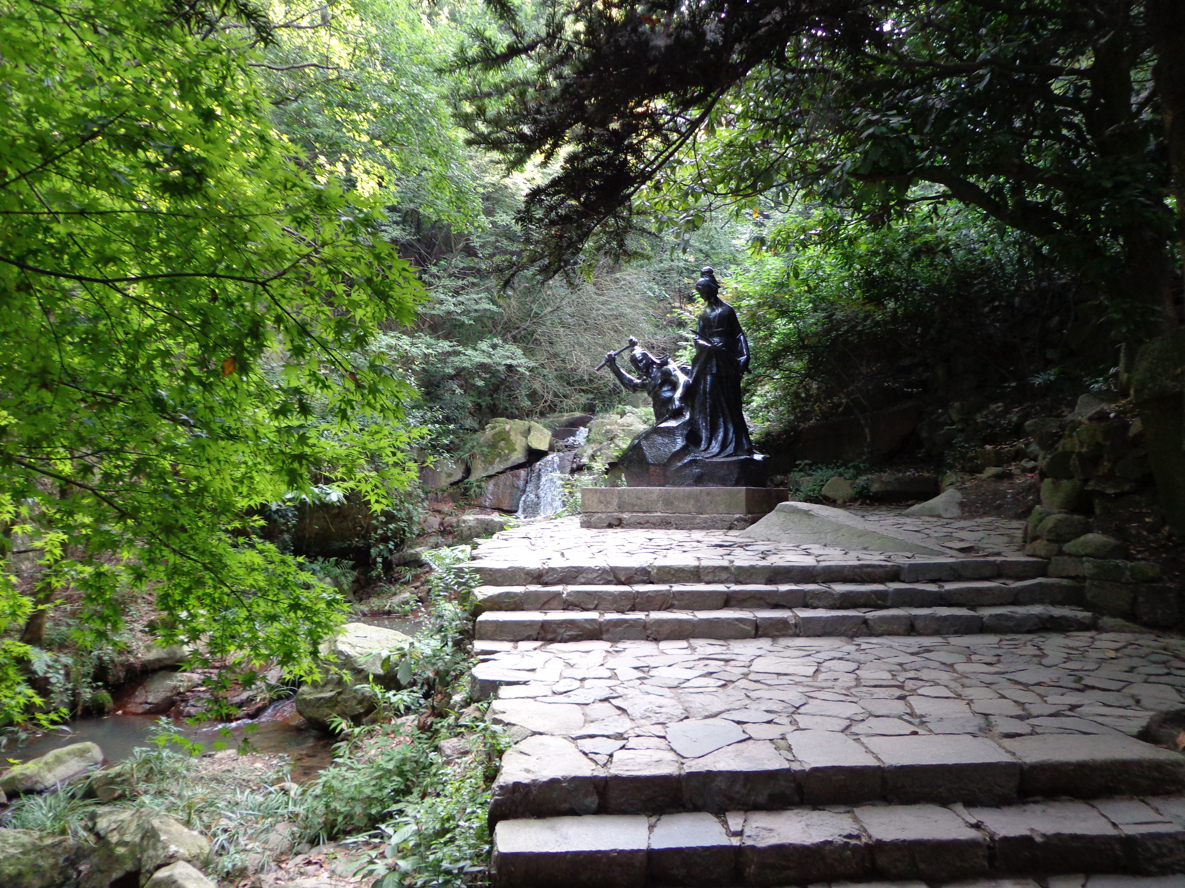 莫干山剑池景区图片