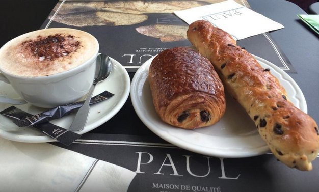 2023paul boulangerie et patisserie美食餐厅,面包烤的干干的老老的