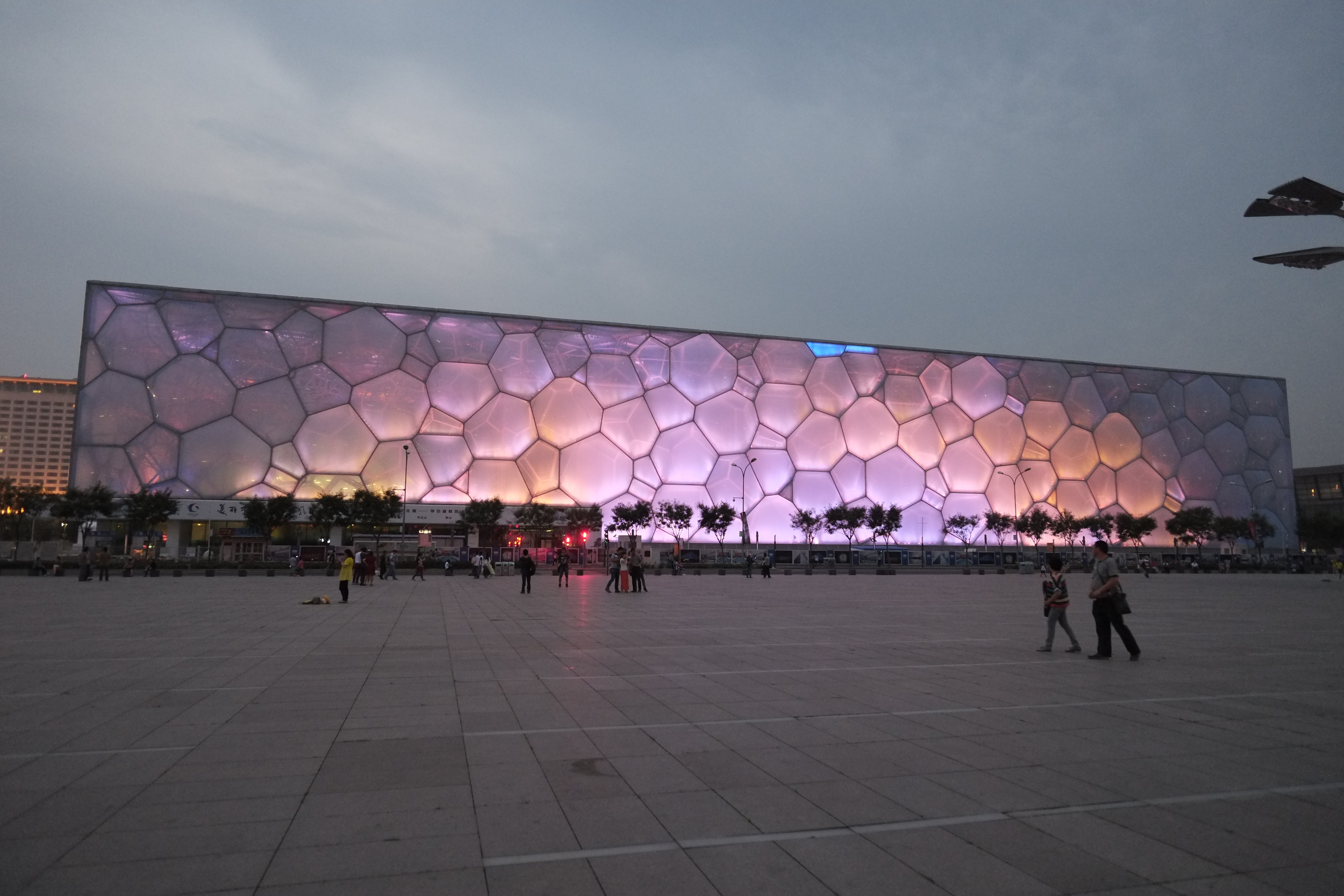 北京国家游泳中心——水立方-谷歌地图观察
