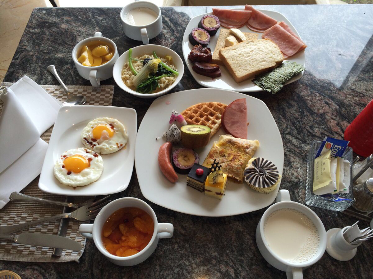 青岛海景花园大酒店早餐