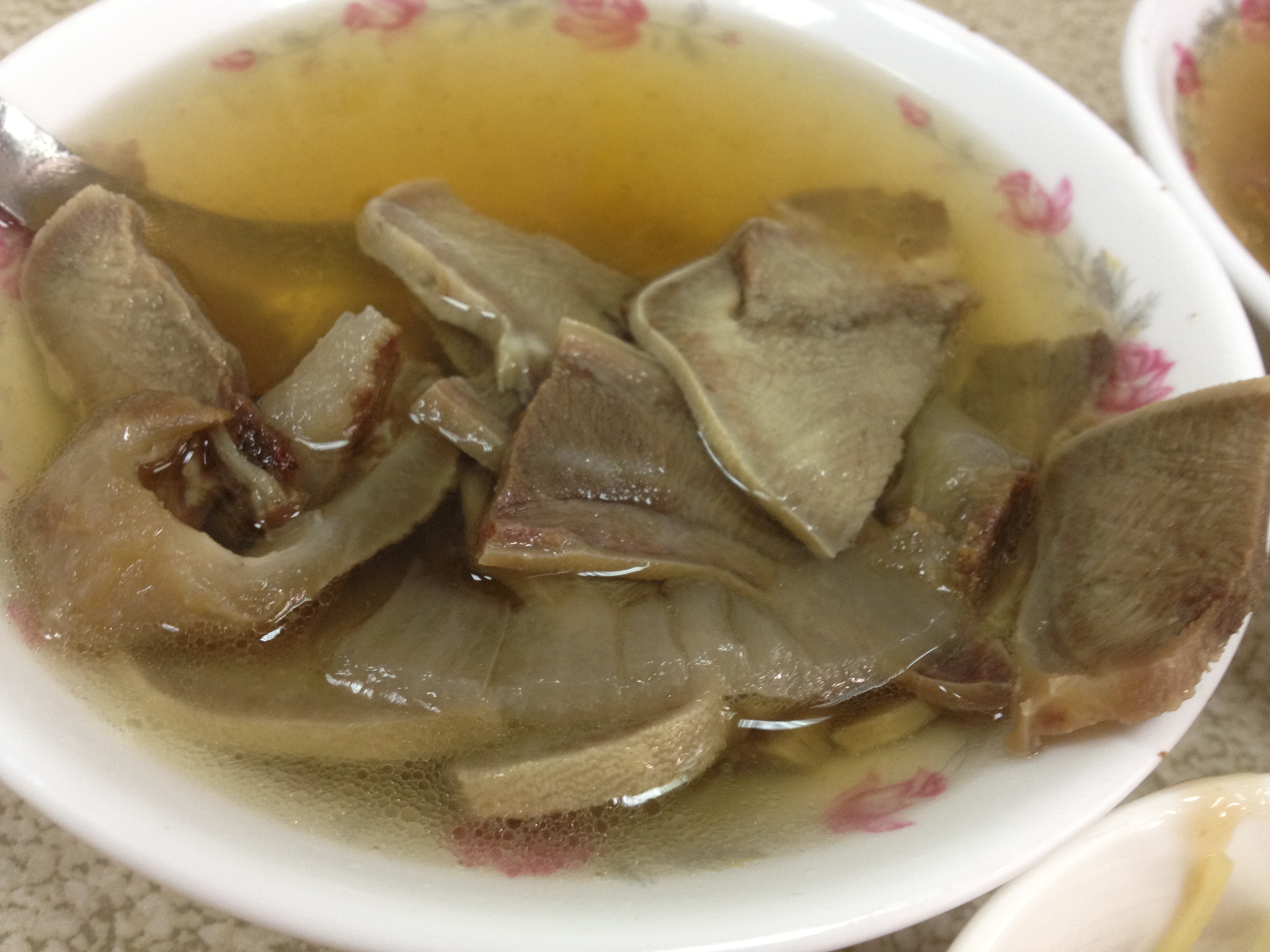                  牛舌汤~~太厚实