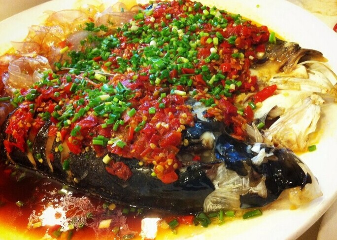 2023曲园酒楼美食餐厅,剁椒鱼头,所用辣椒据说是选.【去哪儿攻略】