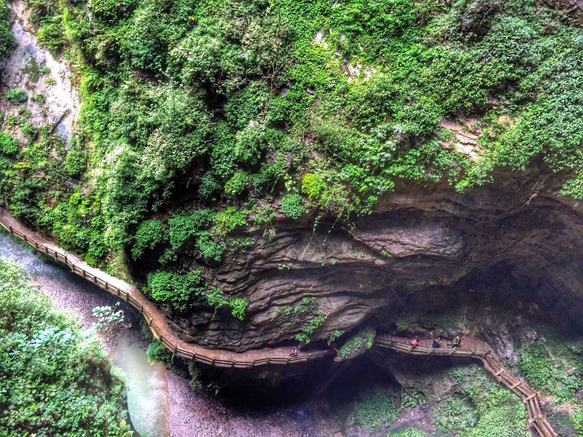 旅行摄影大赛#武隆天坑地缝景区