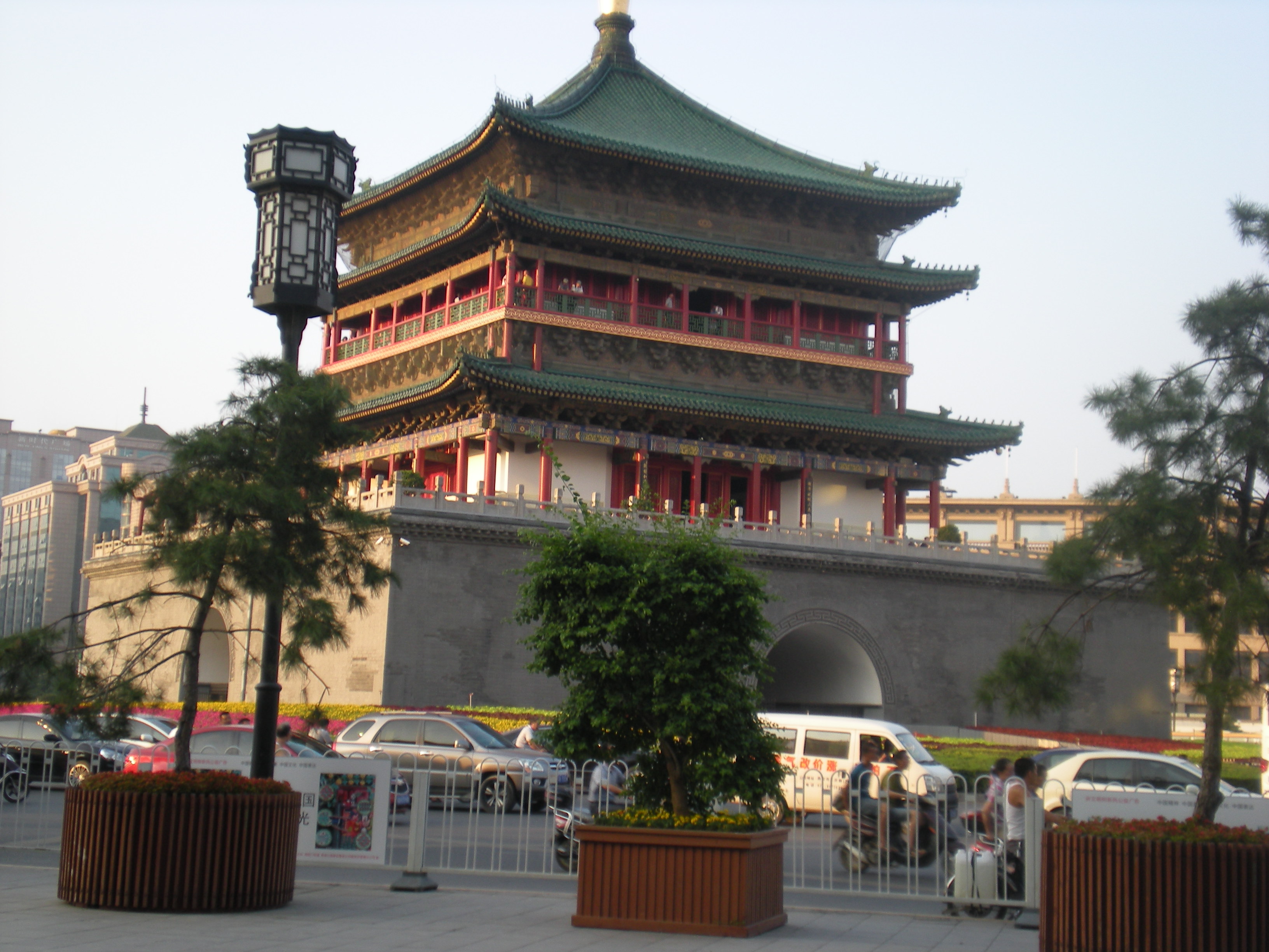 西安钟楼旅游景点攻略图