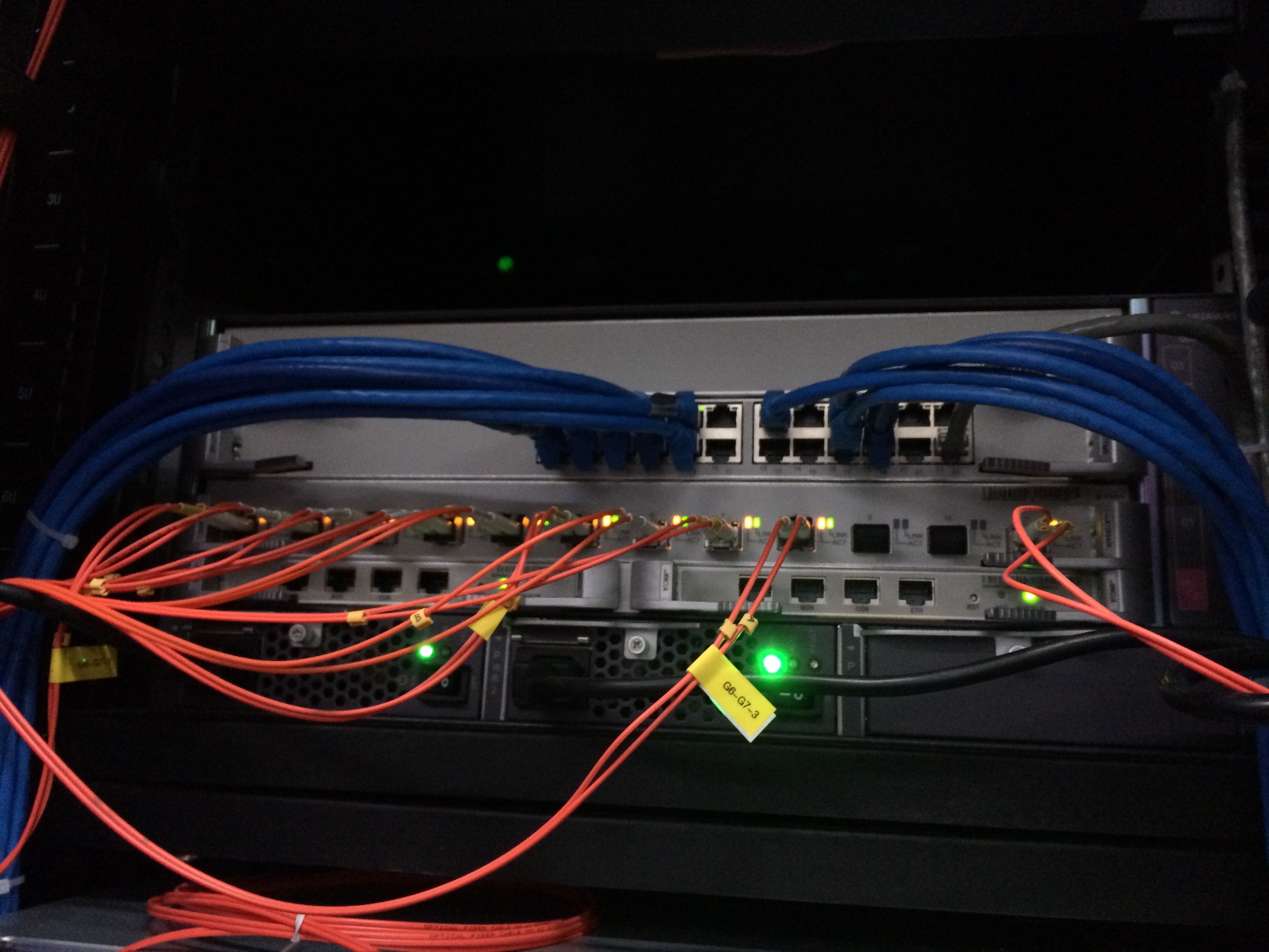 阳综合楼数据机房的核心