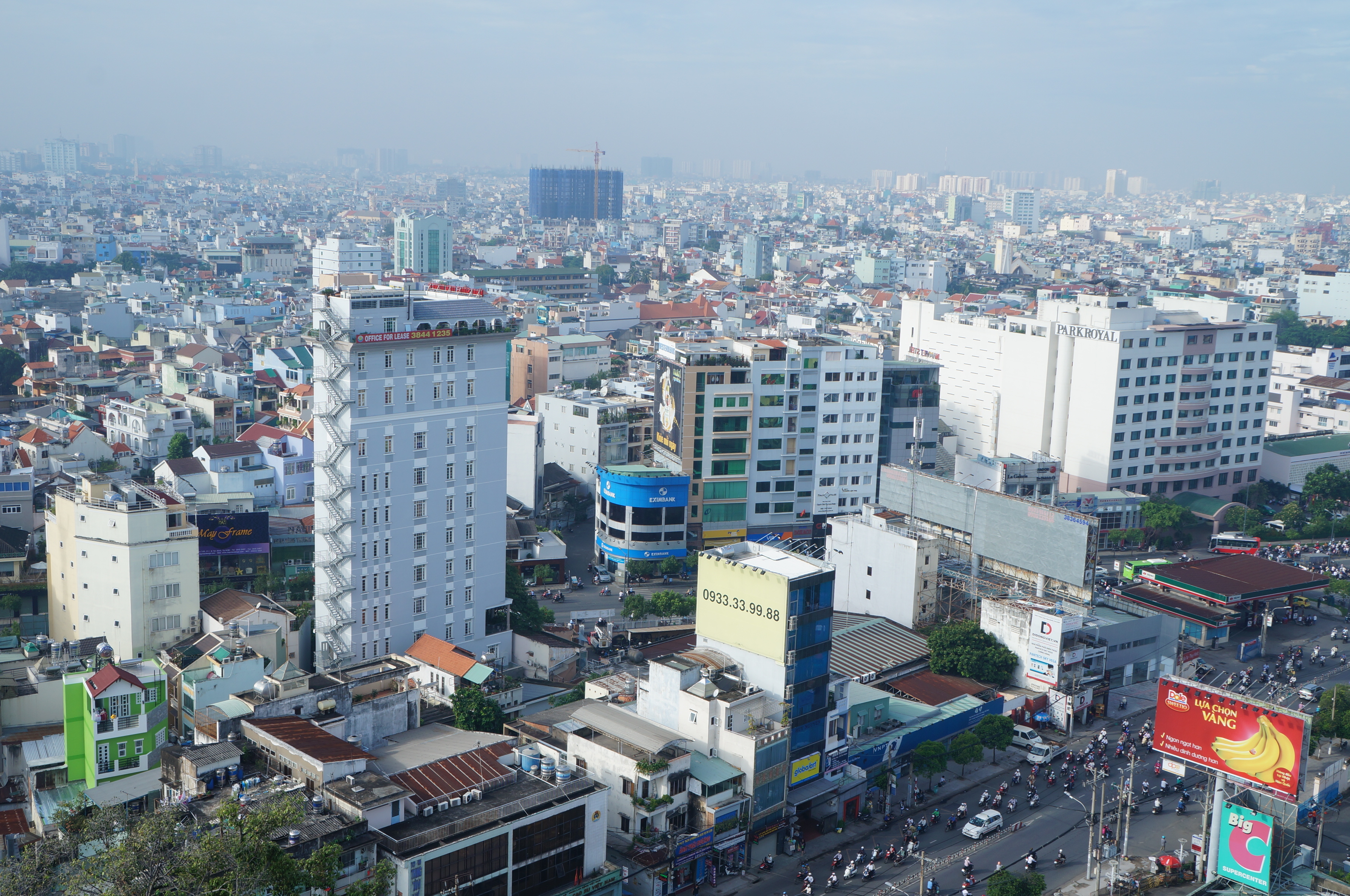 越南胡志明市街景图片