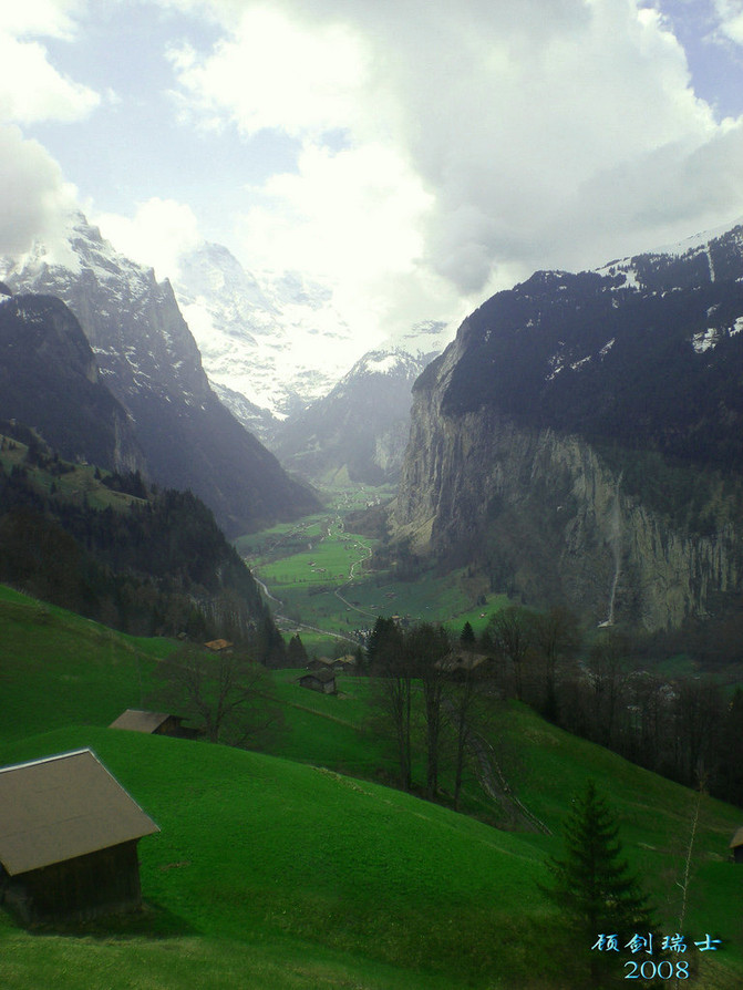 青衫磊落险峰行--瑞士阿尔卑斯行记