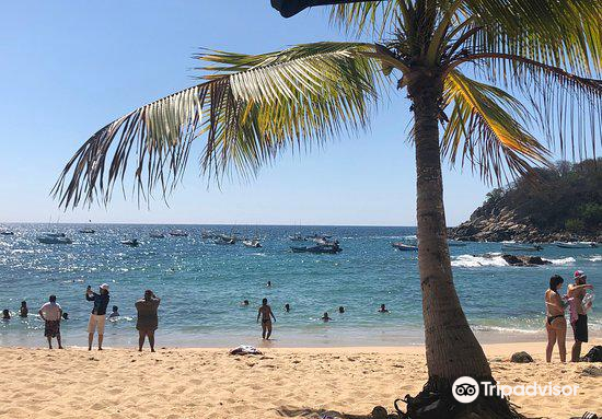 puerto angelito beach 直線距離1.1km