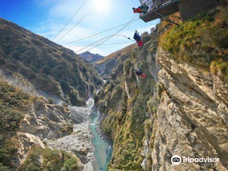 皇后镇峡谷秋千游玩攻略-峡谷秋千门票多少钱/价格表-团购票价预定