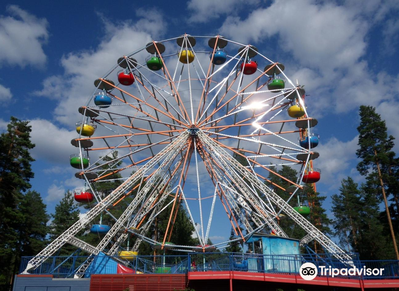 tykkimaki amusement park 直线距离33.8km